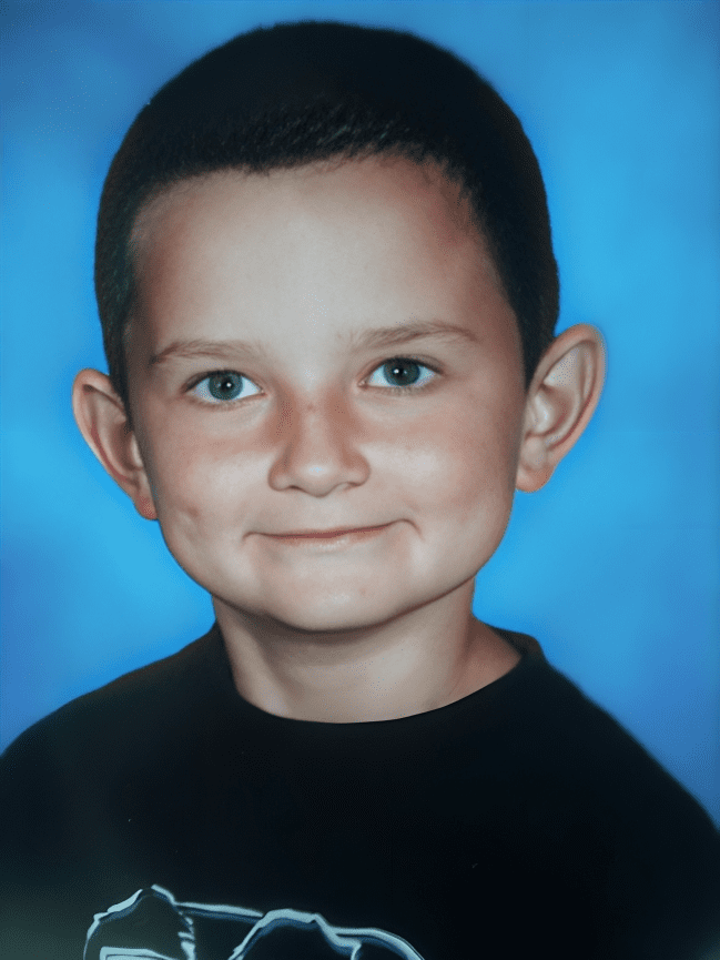 Portrait of a cheerful boy